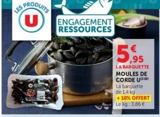 Moules de Corde U