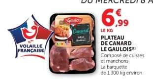 PLATEAU DE CANARD LE GAULOIS