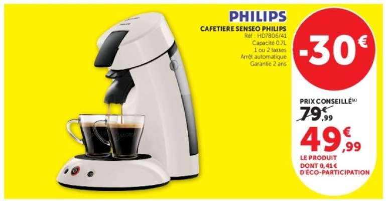 PHILIPS CAFETIERE SENSEO PHILIPS