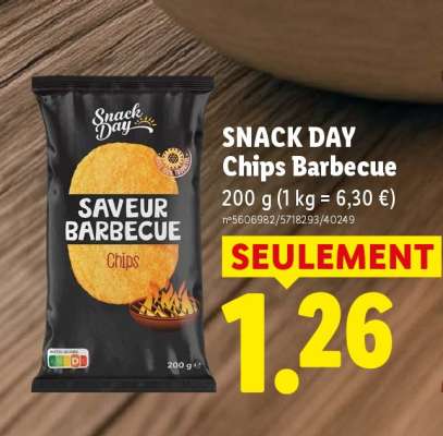 SNACK DAY Chips Barbecue