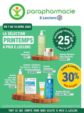 Catalogue E.Leclerc - 07/04/2026 - 18/04/2026.