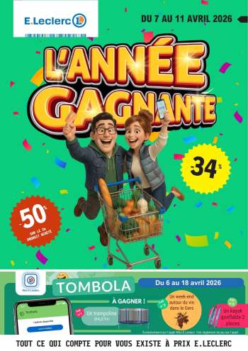 Catalogue E.Leclerc - 07/04/2026 - 11/04/2026.