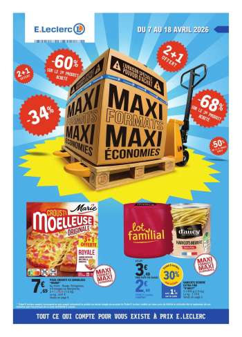 Catalogue E.Leclerc - 07/04/2026 - 18/04/2026.