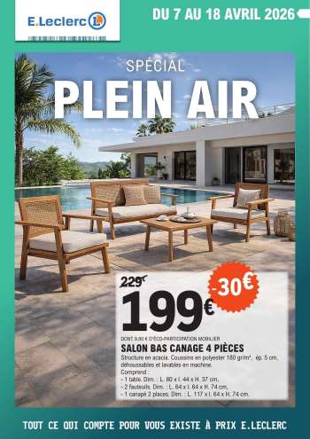 Catalogue E.Leclerc - 07/04/2026 - 18/04/2026.