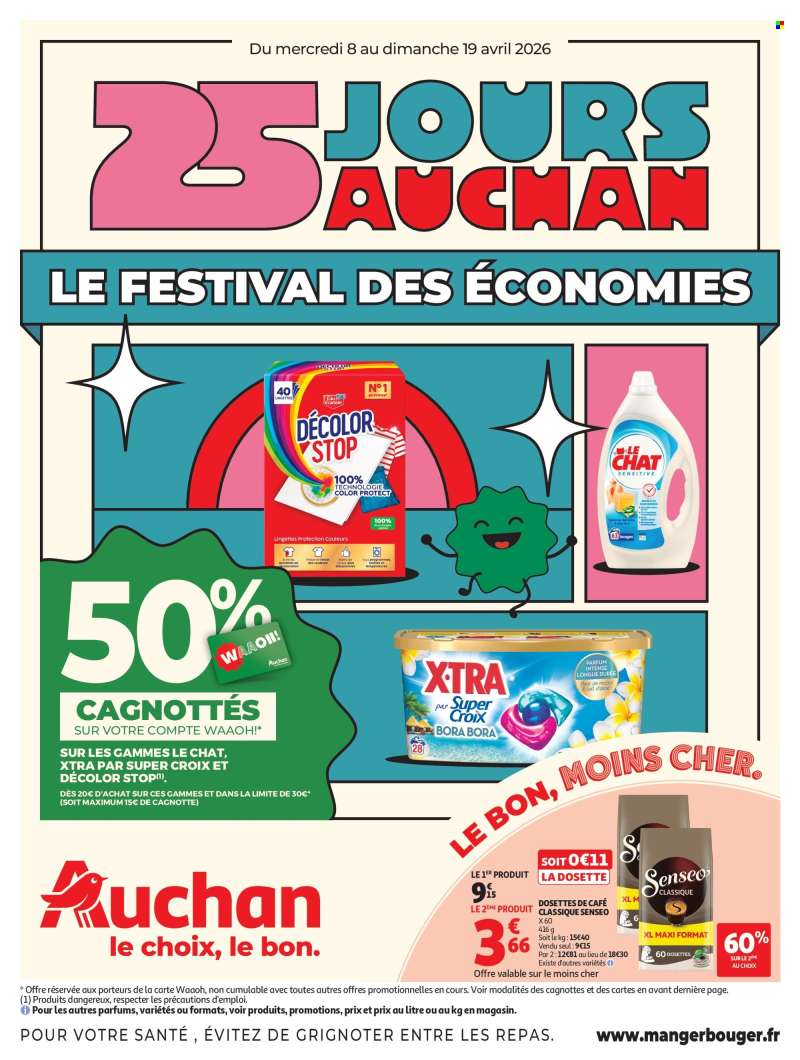 Catalogue Auchan - 08/04/2026 - 19/04/2026.