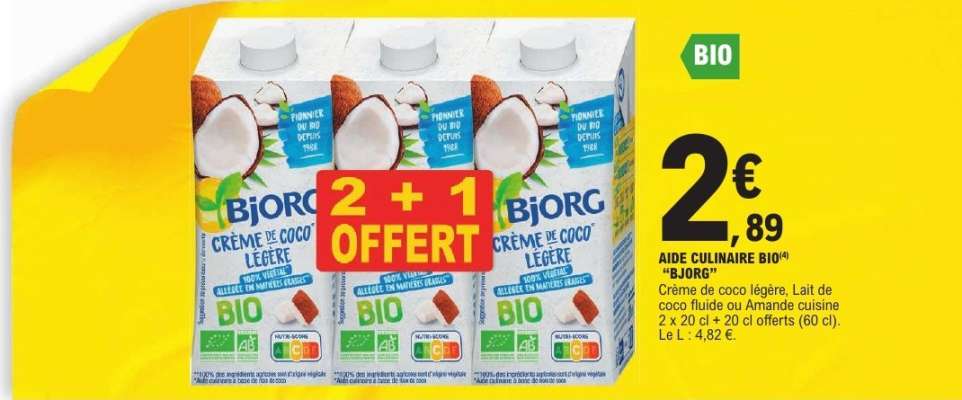 AIDE CULINAIRE BIO 'BJORG'