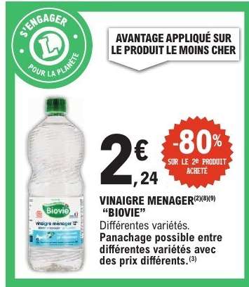 VINAIGRE MENAGER "BIOVIE"