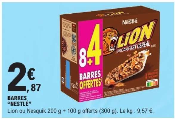 Barres "Nestlé"