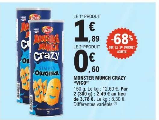 MONSTER MUNCH CRAZY VICO
