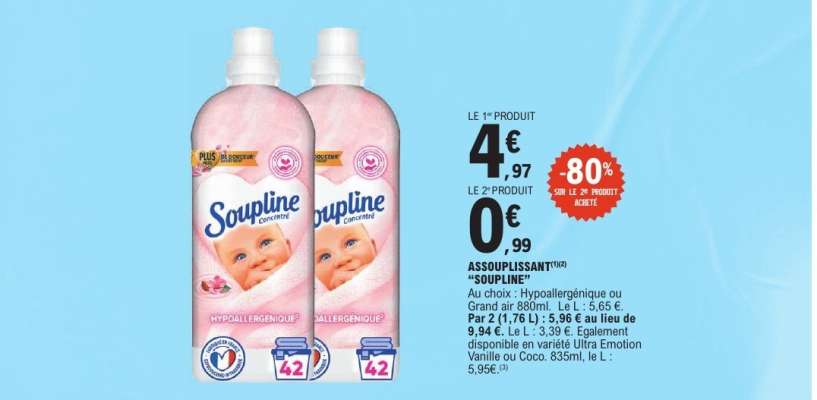 Assouplissant Soupline