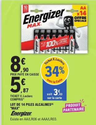 Energizer Max