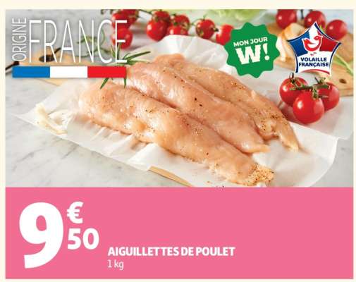 Aiguillettes De Poulet