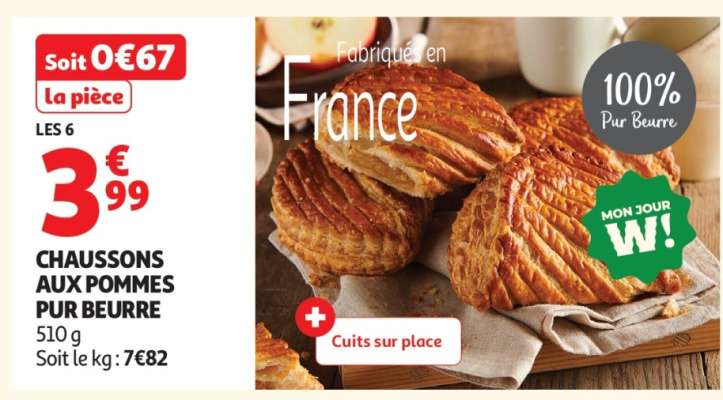 Chaussons Aux Pommes Pur Beurre