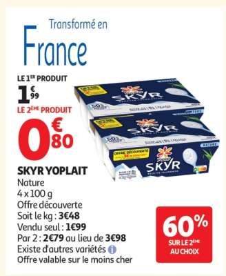 Skyr Yoplait