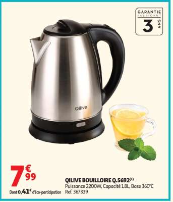 QILIVE BOUILLOIRE Q.5692
