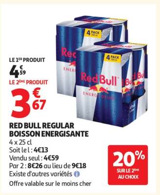 Red Bull Regular Boisson Energissante
