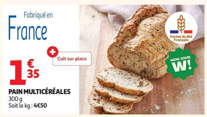 Pain Multicéréales