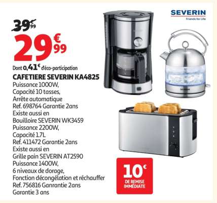 CAFETIERE SEVERIN KA4825