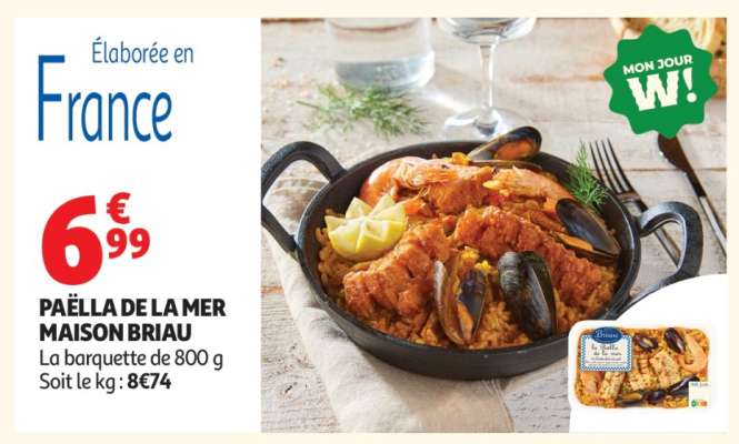 Paëlla de la mer MAISON BRIAU