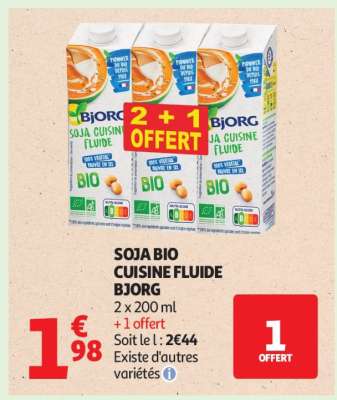 SOJA BIO CUISINE FLUIDE BJORG