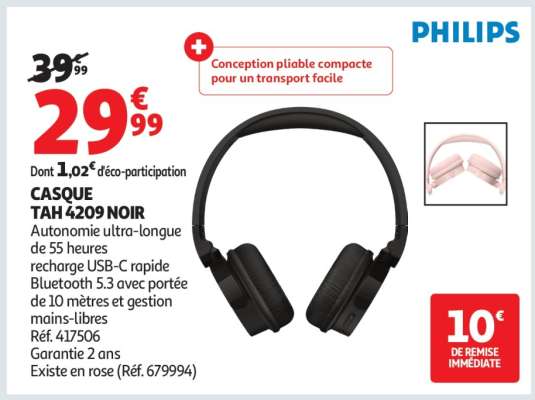CASQUE TAH 4209 NOIR