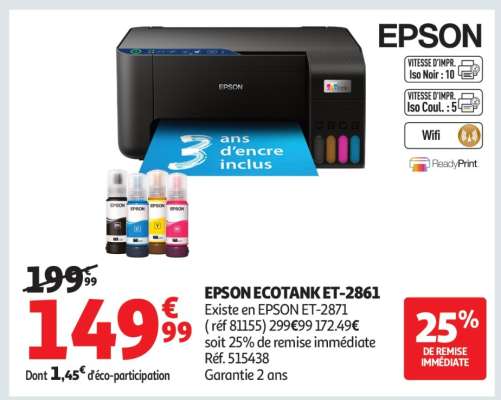 EPSON ECOTANK ET-2861