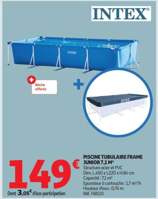 PISCINE TUBULAIRE FRAME JUNIOR 7,1 M³