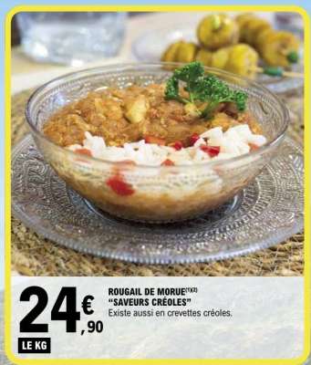 ROUGAIL DE MORUE "SAVEURS CRÉOLES"