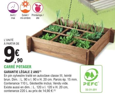 Carré potager