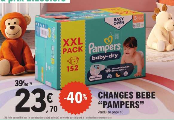 CHANGES BEBE “PAMPERS”