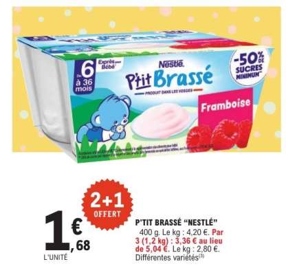 P'tit Brassé Nestlé