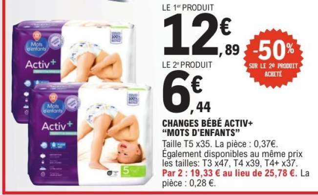 CHANGES BÉBÉ ACTIV+ 'MOTS D'ENFANTS'