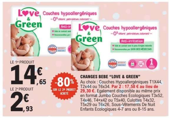 CHANGES BEBE "LOVE & GREEN"