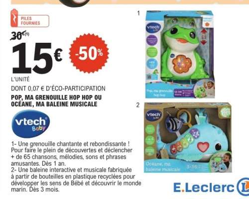 POP, MA GRENOUILLE HOP HOP OU OCÉANE, MA BALEINE MUSICALE