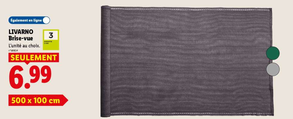 LIVARNO Brise-vue