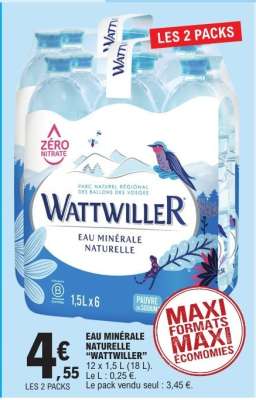Eau Minérale Naturelle Wattwiller