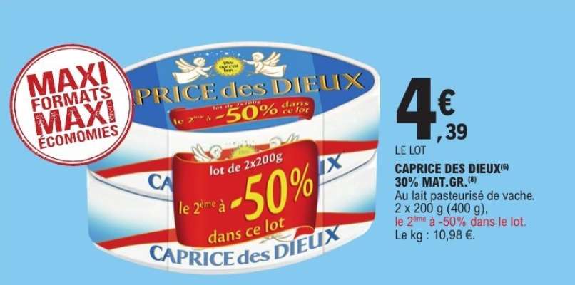 CAPRICE DES DIEUX® 30% MAT.GR.