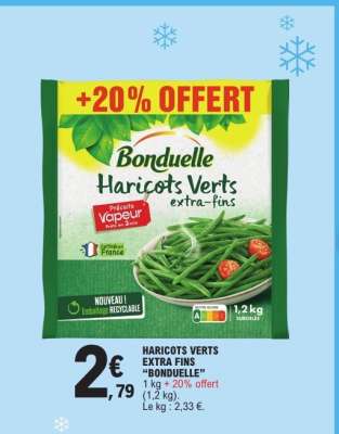 Haricots Verts Extra Fins Bonduelle