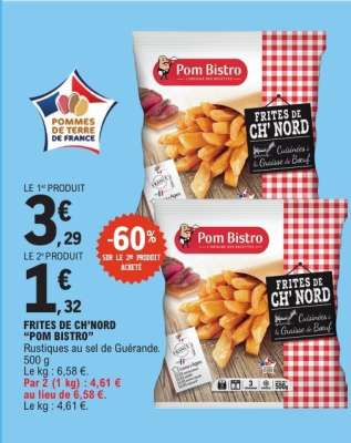 FRITES DE CH’NORD “POM BISTRO”