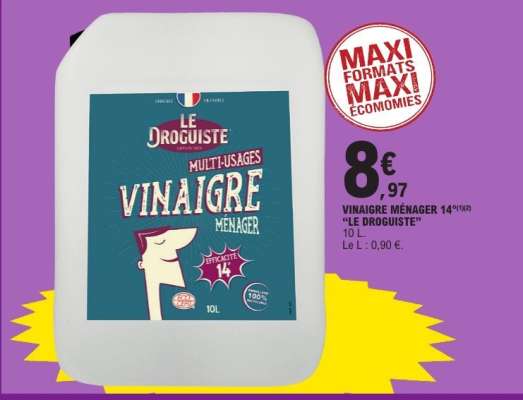 VINAIGRE MÉNAGER 14°