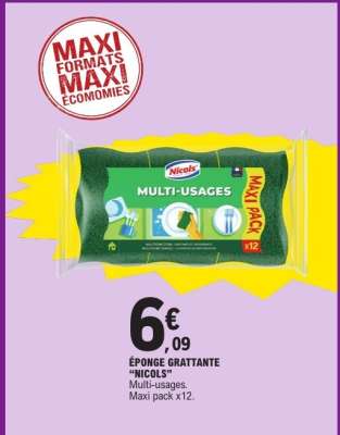 ÉPONGE GRATTANTE "NICOLS"