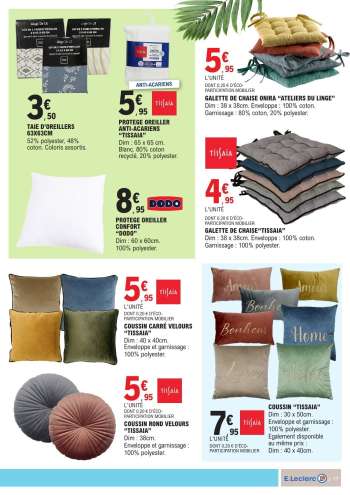 thumbnail - PROTEGE OREILLER ANTI-ACARIENS "TISSAIA"