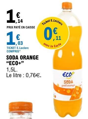 SODA ORANGE “ECO+”