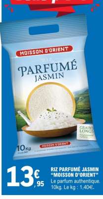 RIZ PARFUMÉ JASMIN 'MOISSON D'ORIENT'