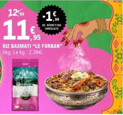 RIZ BASMATI "LE FORBAN"