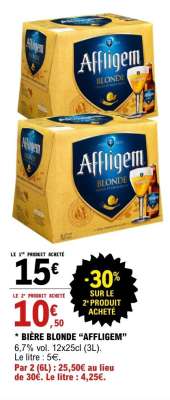 Bière Blonde Affligem*