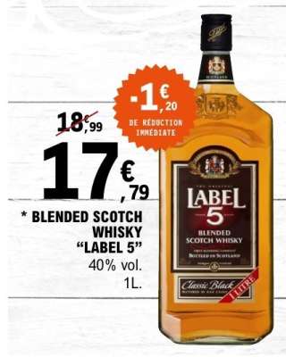 BLENDED SCOTCH WHISKY LABEL 5