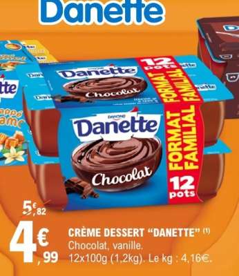 Crème Dessert Danette