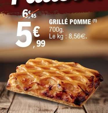 GRILLÉ POMME