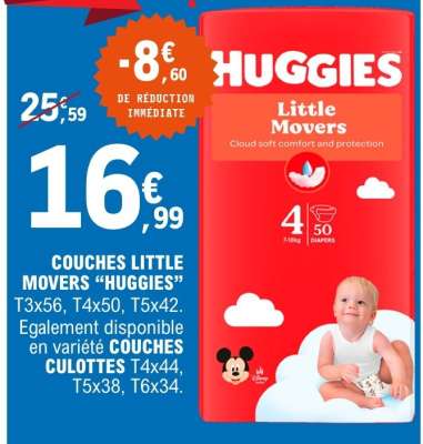 Couches Little Movers HUGGIES